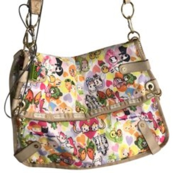 Lesportsac Handbags - Lesportsac Multi Color Large Crossbody Bag